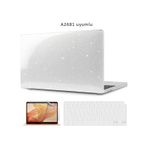 Apple Uyumlu MacBook Air 13.6 Inç M2 M3 M4 Çip A2681 A3113 A3240 Alt Üst Kılıf Klavye Ve Ekran Koruyucu Şeffaf