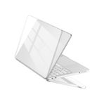 Apple Uyumlu MacBook Neo 13inç Case A18 Pro A3404 Kılıf Kristal Ön Arka Şeffaf Kapak Renksiz