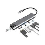 Apple Uyumlu MacBook Pro Air USB Type-C Dönüştürücü Hub