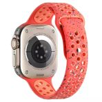 Apple Watch 1 2 3 4 5 6 7 8 9 Se Ultra 49/46/45/44/42 Mm Kordon Yeni Seri 2023 Krd-02 Silikon Strap Kayış