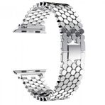 Apple Watch 1 2 3 4 İçin 38 - 40 Mm Sekizgen Metal Kordon