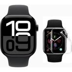 Apple Watch 10 42Mm 6 Adet Uyumlu Şeffaf Ultra Koruyucu Nano Jelatin