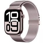 Apple Watch 10 42Mm Zore Krd-121 Metal Hasır Kordon
