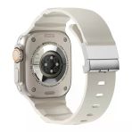Apple Watch 10 46Mm Zore Krd-145 Metal Tokalı Silikon Kordon