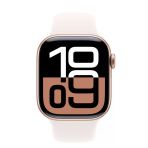 Apple Watch 10 Gps + Cellular 42Mm Roze Altın Rengi Alüminyum Kasa Ve Bulut Pembesi Spor Kordon - M/