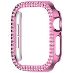 Apple Watch 10. Nesil 42Mm Uyumlu Parlak Taşlı 360 Tam Koruma Kapak Kılıf