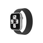 Apple Watch 38Mm Ayarlı Solo Silikon Kordon (Saat Değildir) - Siyah
