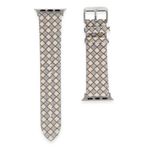Apple Watch 38mm Karo Motif Kordon (saat Değildir) - Lila