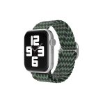 Apple Watch 38Mm Kordon (Saat Değildir) - Zigzag Yeşil-Siyah