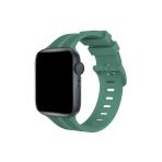 Apple Watch 38Mm Kr408 Çizgili Silikon Kordon (Saat Değildir) - Yeşil