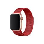 Apple Watch 38Mm Metal Mıknatıslı Kordon (Saat Değildir) - Kırmızı