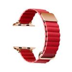 Apple Watch 40mm KRD-78 Suni Deri Kordon