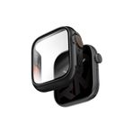 Apple Watch 42mm ile Uyumlu Skinarma Gado Pro Dijital Taç Korumalı Kasa ve Ekran Koruyucu (Siyah)