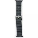 Apple Watch 42Mm Uyumlu Magnus Mıknatıslı Silikon Kordon (Saat Değildir) - Siyah