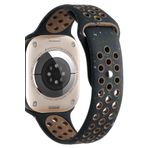Apple Watch 44 Mm Krd-02 Suya Dayanikli Delikli Renkli Silikon Kordon