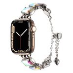 Apple Watch 44Mm Zore KRD-115 Renkli Taş Tasarımlı Kordon