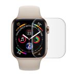 Apple Watch 5 40mm Ön Darbe Emici Ekran Koruyucu Nano Cam (4 Adet)