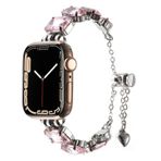 Apple Watch 7 45Mm Zore KRD-115 Renkli Taş Tasarımlı Kordon