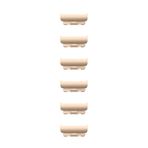 Apple Watch Band - 46 mm Baklalı Model Altın Rengi Bilezik Kiti