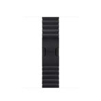 Apple Watch Band - Baklalı Model Bilezik - 38 mm - Uzay Siyahı - One Size