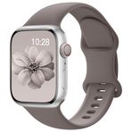 Apple Watch Bantları ile Uyumlu Spor Silikon Bant 40 mm 38 mm 41 mm 44 mm 45 mm 42 mm 49 mm Kadın Erkek, Yumuşak Bileklik Su Geçirmez Yedek Spor Kayışı iWatch Bantları Serisi 9 8 7 6 5 4 3 2 1 SE