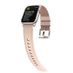 Apple Watch Linus Serisi Kordon 1/2/3/4/5/6/Se/7/8/9 38Mm/40Mm/41Mm Uyumlu Kayış Pink