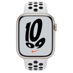 Apple Watch Nike Series 7 45 mm Yıldız Işığı Alüminyum Kasa Akıllı Saat
