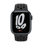 Apple Watch Nike Series 7 GPS + Cellular 41 mm Gece Yarısı Alüminyum Kasa Akıllı Saat