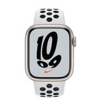 Apple Watch Nike Series 7 GPS + Cellular 41 mm Yıldız Işığı Alüminyum Kasa Akıllı Saat