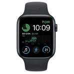 Apple Watch SE 2 44 mm Gece Yarısı Alüminyum Kasa Akıllı Saat