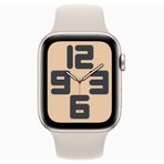 Apple Watch SE 2023 40 mm Gps + Cellular Yıldız Işığı Alüminyum Kasa Spor Kordon Akıllı Saat