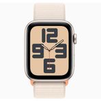 Apple Watch SE 2023 40 mm Gps + Cellular Yıldız Işığı Alüminyum Kasa Spor Loop Akıllı Saat