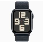 Apple Watch SE 2023 44 mm Gece Yarısı Alüminyum Kasa Spor Loop Akıllı Saat