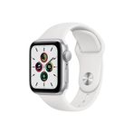 Apple Watch SE MYDM2TU/A 40mm GPS Alüminyum Kasa Gümüş Beyaz Akıllı Saat Teşhir- Outlet
