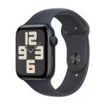 Apple Watch Se3 44Mm Mıdnıght Al Mıdnıght Sb S/M Gps Akıllı Saat (Apple Türkiye Garantili)