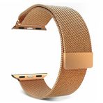 Apple Watch Seri 1 2 3 42 Mm Icin Metal Milanese Kordon Rose Gold