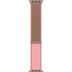 Apple Watch Seri 1 2 3 Icin 38 Mm Dokuma Kordon Neon Pembe