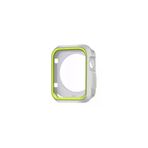 Apple Watch Seri 1 2 3 Icin 42 Mm Gri Sari Iki Renkli Silikon Tpu Kilif