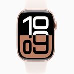 Apple Watch Series 10 GPS Alüminyum Kasa 42 mm Rose Altın Spor Kordon Akıllı Saat