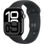 Apple Watch Series 10 GPS Alüminyum Kasa 46 mm Simsiyah Spor Kordon Akıllı Saat Yenilenmiş