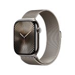 Apple Watch Series 10 GPS + Cellular 42 MM Titanyum Kasa Milano Loop Akıllı Saat (Apple Türkiye Garantili) naturel