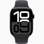 Apple Watch Series 10 GPS+Cellular Alüminyum Kasa 46 mm Simsiyah Spor Kordon Akıllı Saat