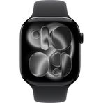 Apple Watch Series 11 GPS 42 mm Alüminyum Kasa Simsiyah Spor Kordon Akıllı Saat