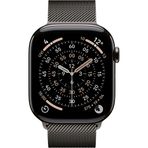 Apple Watch Series 11 GPS+Cellular 42 mm Titanyum Kasa Arduvaz Milano Loop Kordon Akıllı Saat