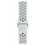 Apple Watch Series 3 42 MM Fileli Kordon Beyaz-Siyah