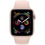 Apple Watch Series 4 40 mm Altın Alüminyum Kasa Kum Pembesi Spor Kordon Akıllı Saat