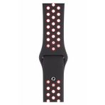 Apple Watch Series 4 42 MM Fileli Kordon Siyah-Kırmızı
