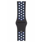 Apple Watch Series 7 45 MM Fileli Kordon Siyah-Lacivert
