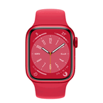 Apple Watch Series 8 GPS + Cellular 41 mm Kırmızı Alüminyum Kasa Spor Kordon Akıllı Saat