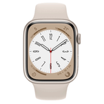 Apple Watch Series 8 GPS + Cellular 41 mm Yıldız Işığı Alüminyum Kasa Akıllı Saat